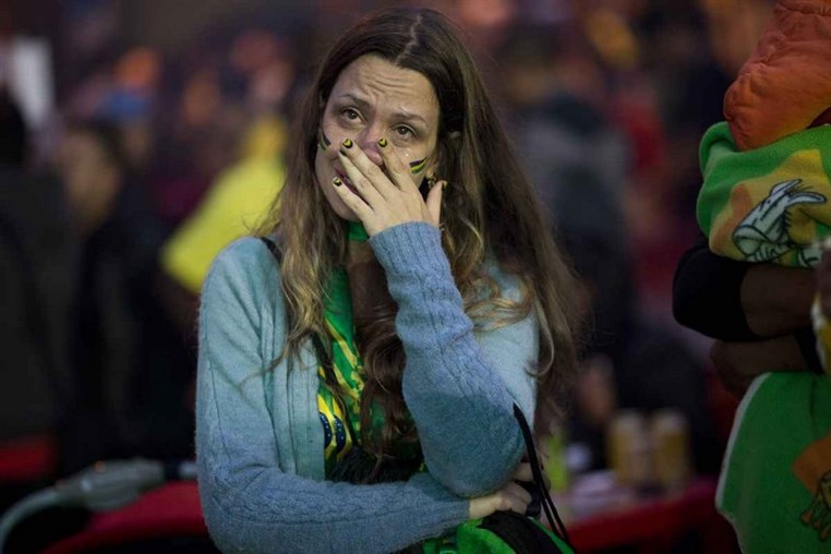 Emotionally Distressed Brazil Fans